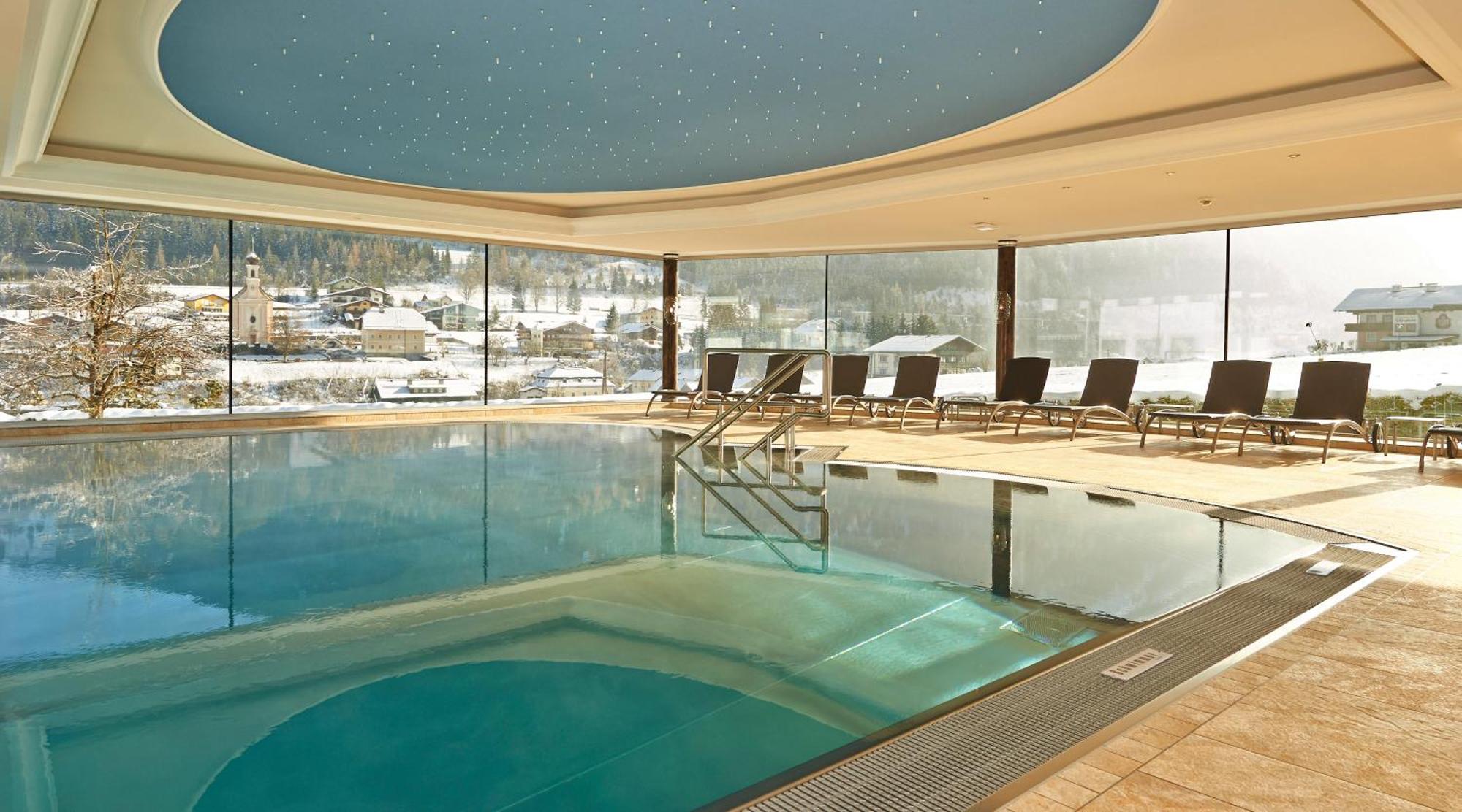 Hotel Waidmannsheil Flachau Bagian luar foto