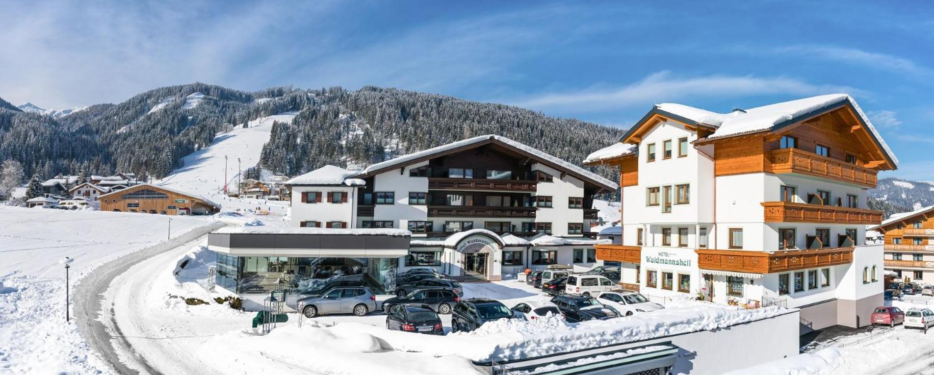 Hotel Waidmannsheil Flachau Bagian luar foto